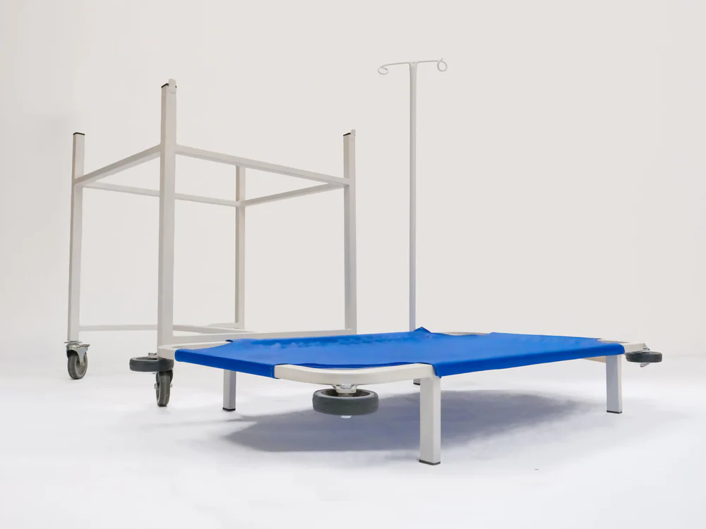 Veterinary Emergency Transport Stretcher - Wheeled | TrioCare 6116